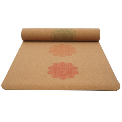 Cork Chakras Yoga Mat